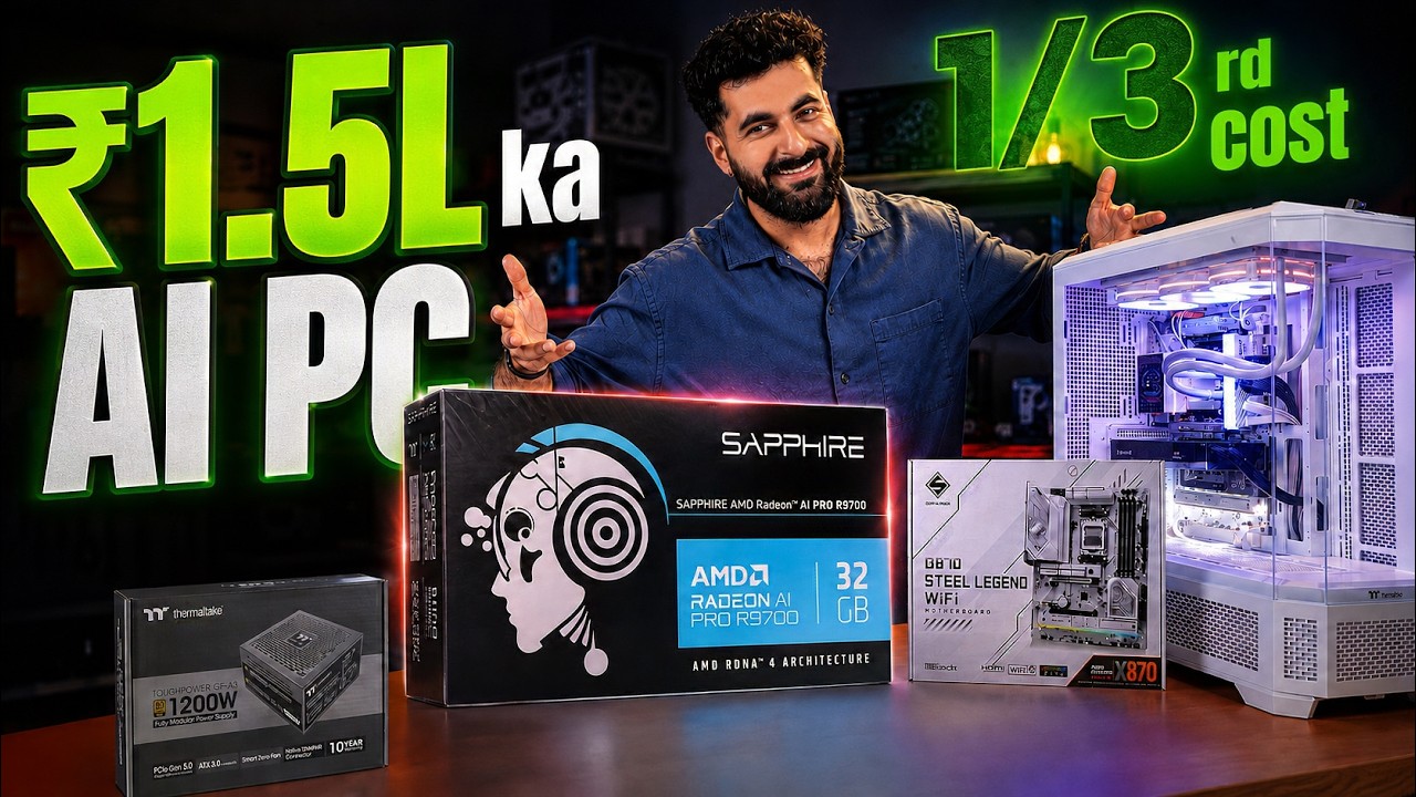 Best AI PC Build for 2026 Using AMD Radeon AI Pro R9700