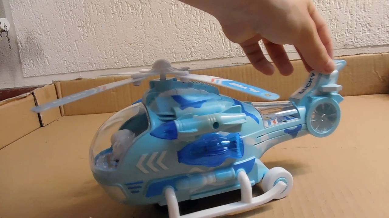 Bump and Go Helicopter