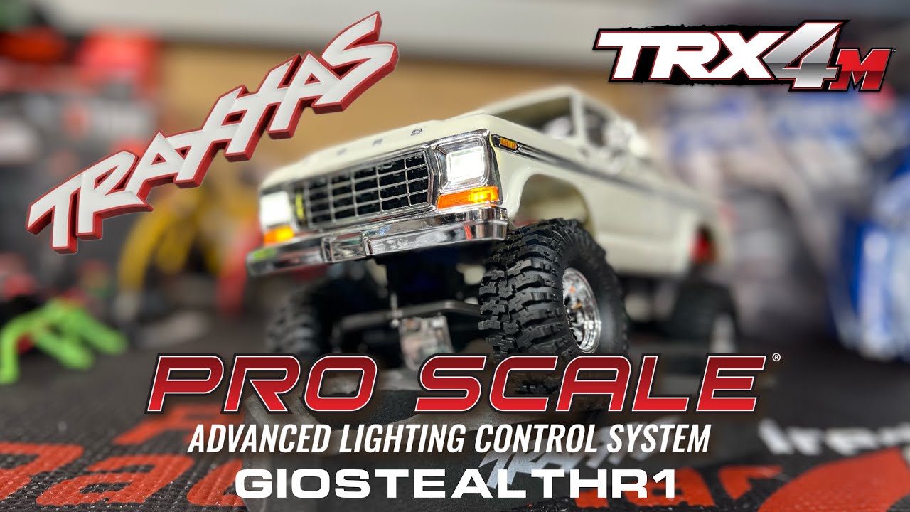 Установка TRAXXAS TRX4M PRO SCALE LIGHTING FORD F150