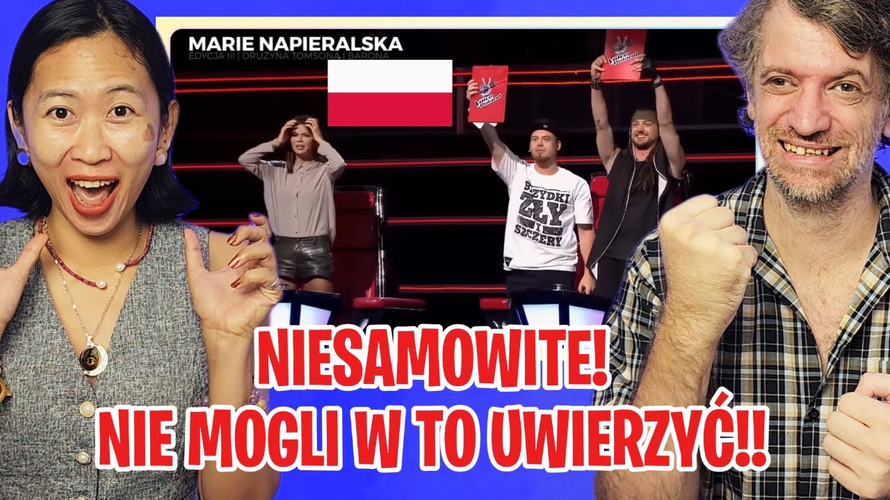 PO POLSKU - 10 najlepszych przesłuchań w ciemno (nasza reakcja)