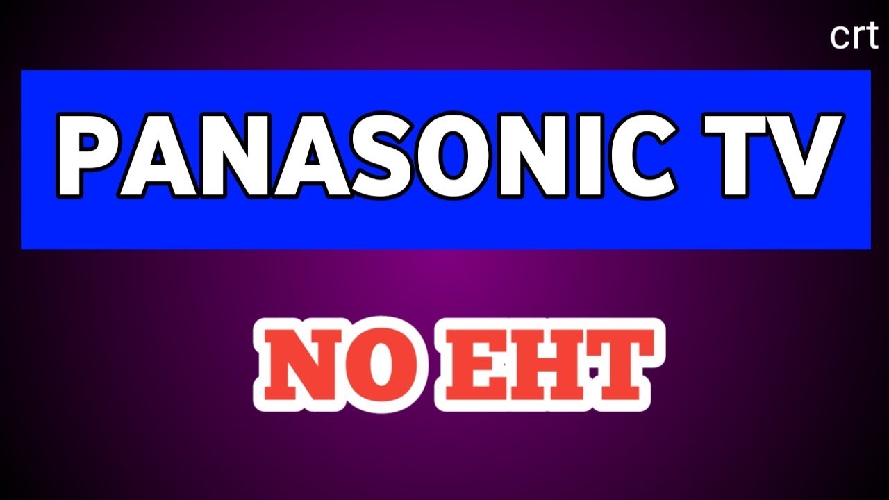 #Panasonictv#no eht.How to solve Panasonic crt tv no eht problem.