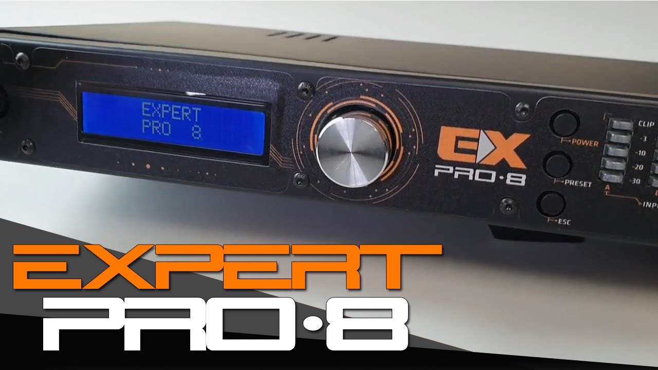 EXPERT PRO-8 | O PROCESSADOR MAIS ESPERADO DO ÁUDIO PROFISSIONAL
