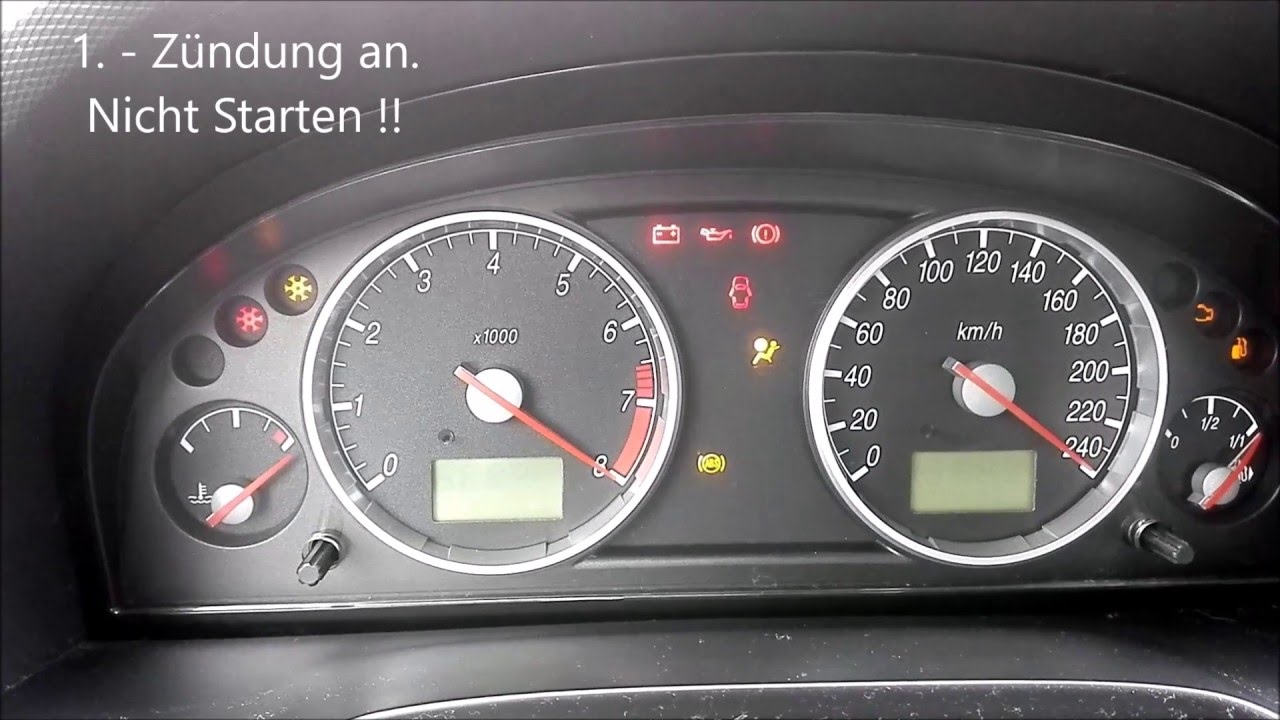 Ford Mondeo Steuergerät Reset