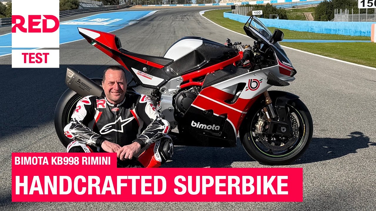 Bimota KB998 Rimini: exclusive test ride in Jerez for the Italian-Japanese superbike