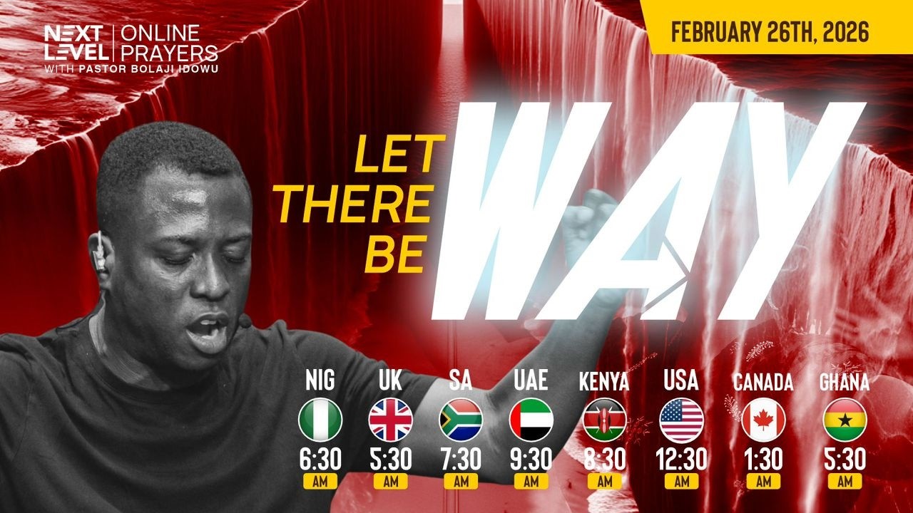 Next Level Prayers || Let There Be A Way || Pst Bolaji Idowu || Feb 26th 2026