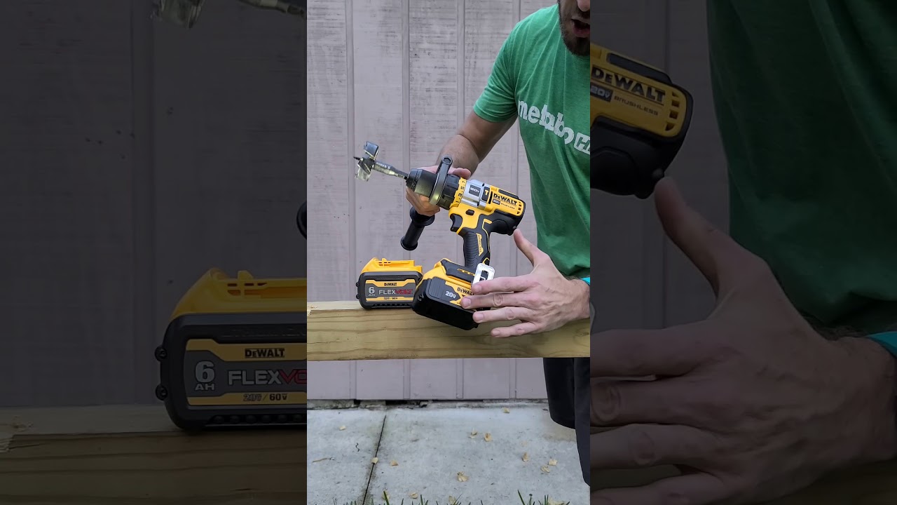 New FlexVolt Advantage 20v Drill - quick test