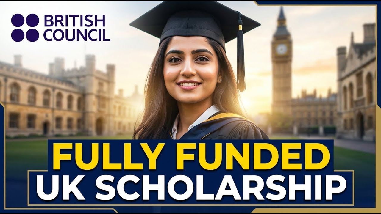 British Council Scholarship 2026 for Females | Study in UK Fully Funded