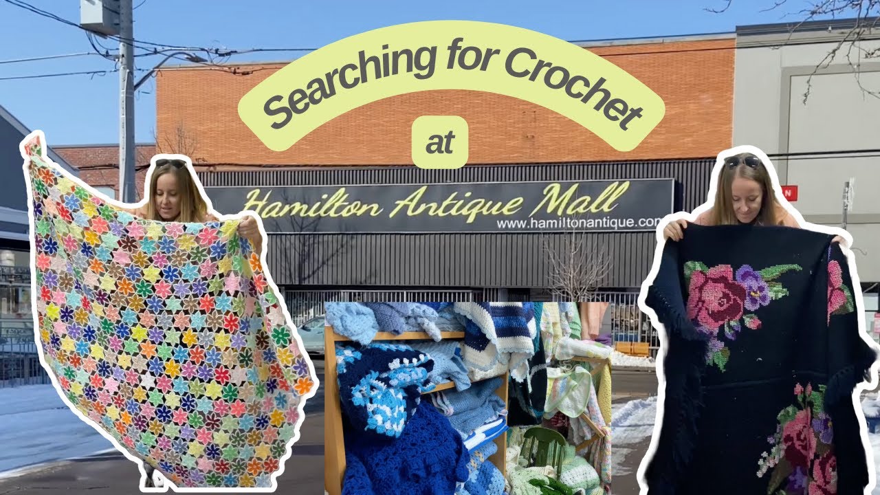 Searching for Crochet at an Antique Mall!