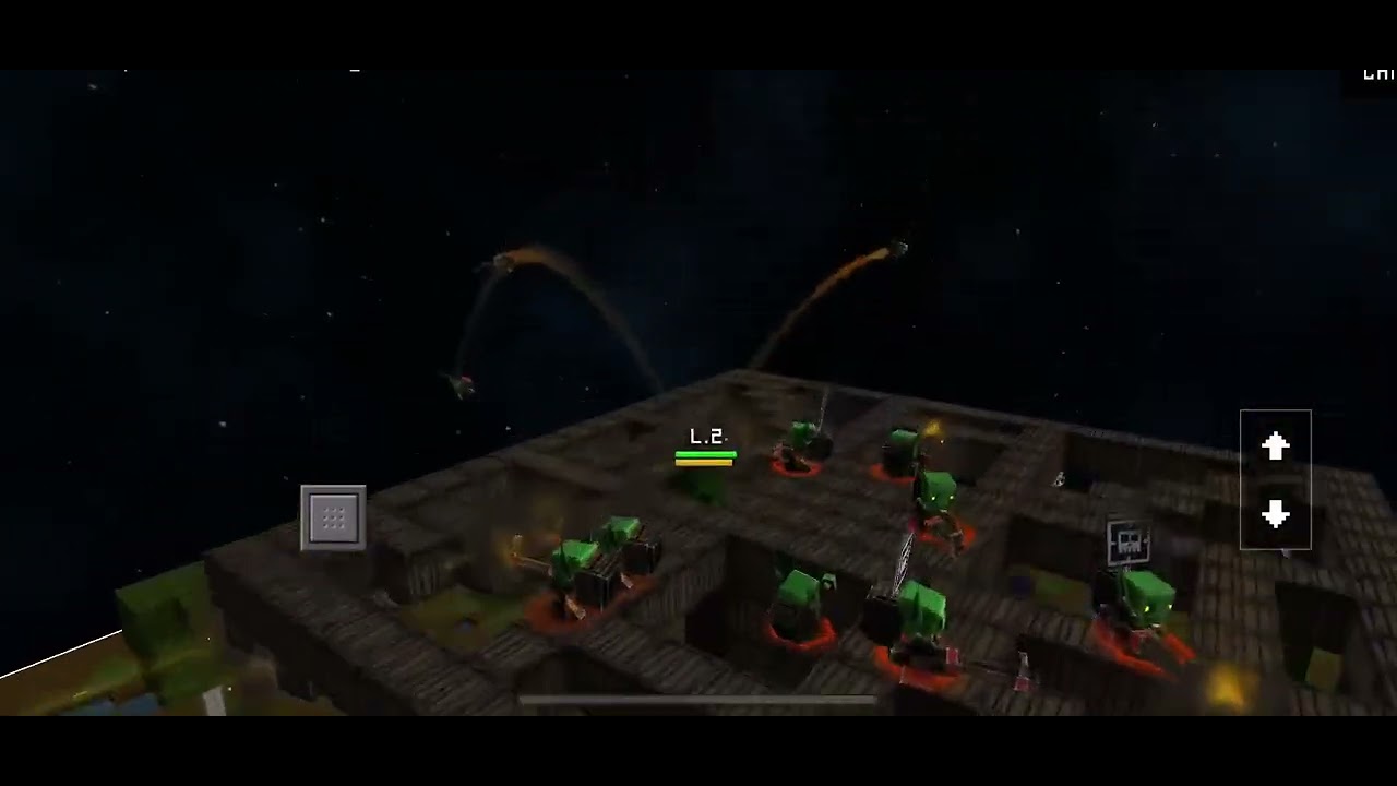 Block Fortress War. 16 minute Blockoid endless as non disintegrator Goblocks