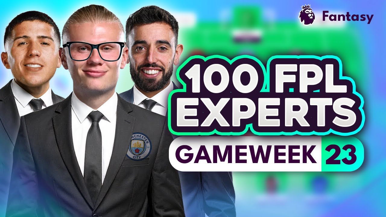 FPL GW23 EXPERT Transfer Trends & Best Captain! 🧠 100 Experts Reveal Gameweek 23 Team Plans
