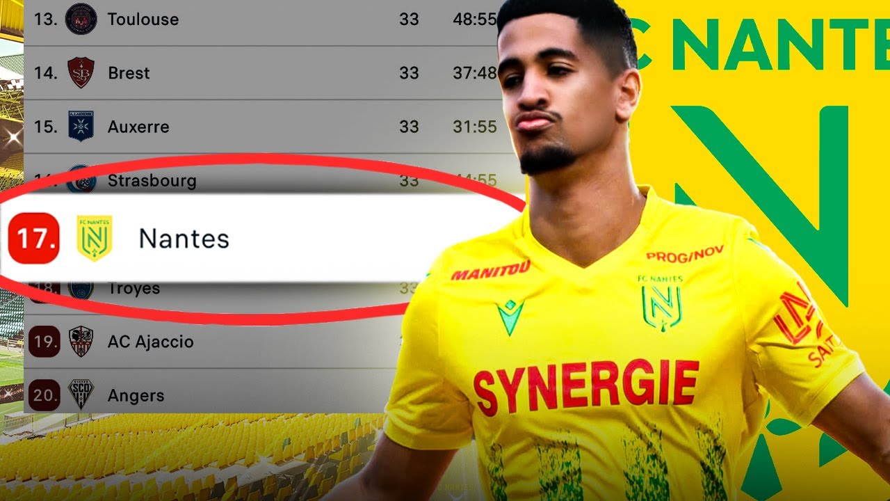 OPÉRATION SAUVETAGE FOU DU FC NANTES! - FIFA 23 CARRIÈRE
