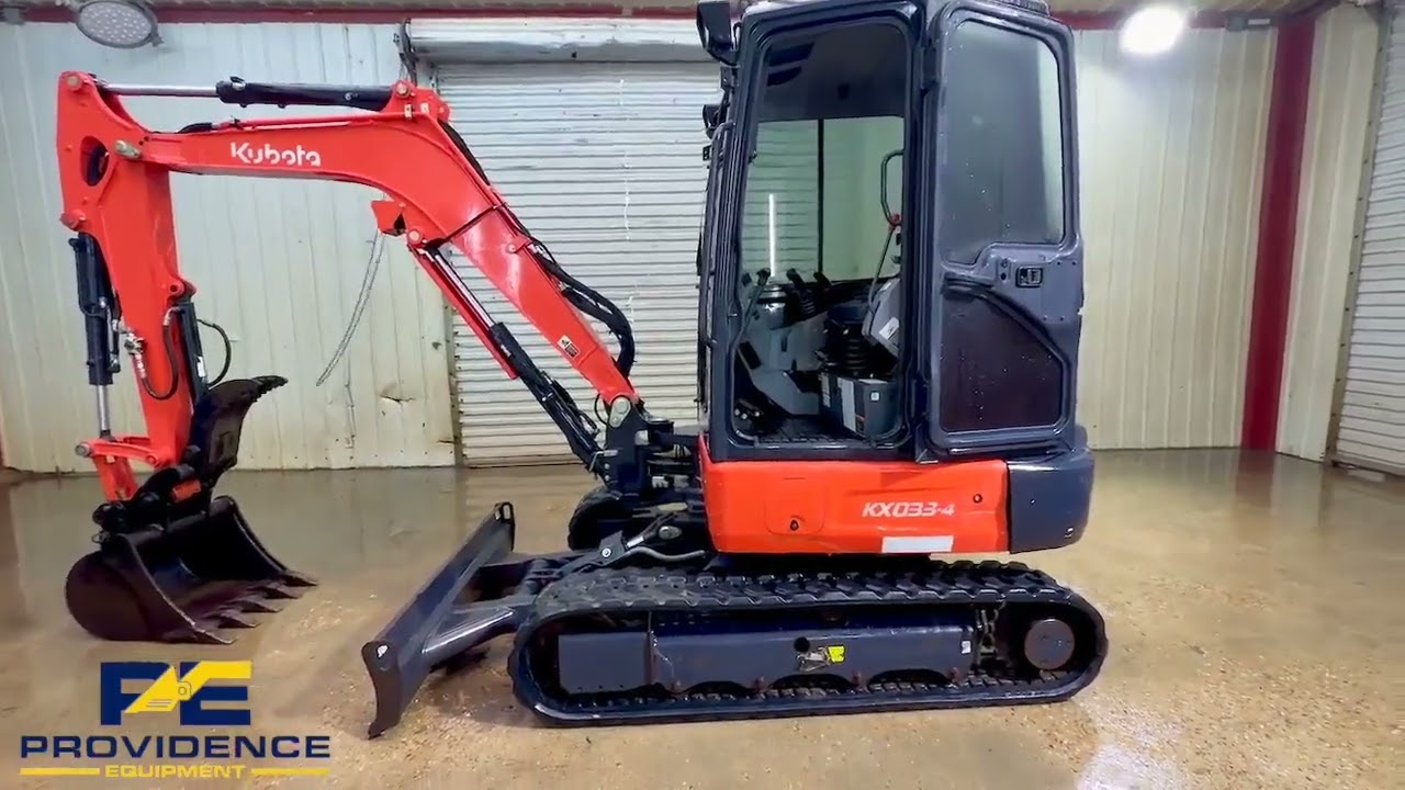 2023 KUBOTA KX033-4 For Sale