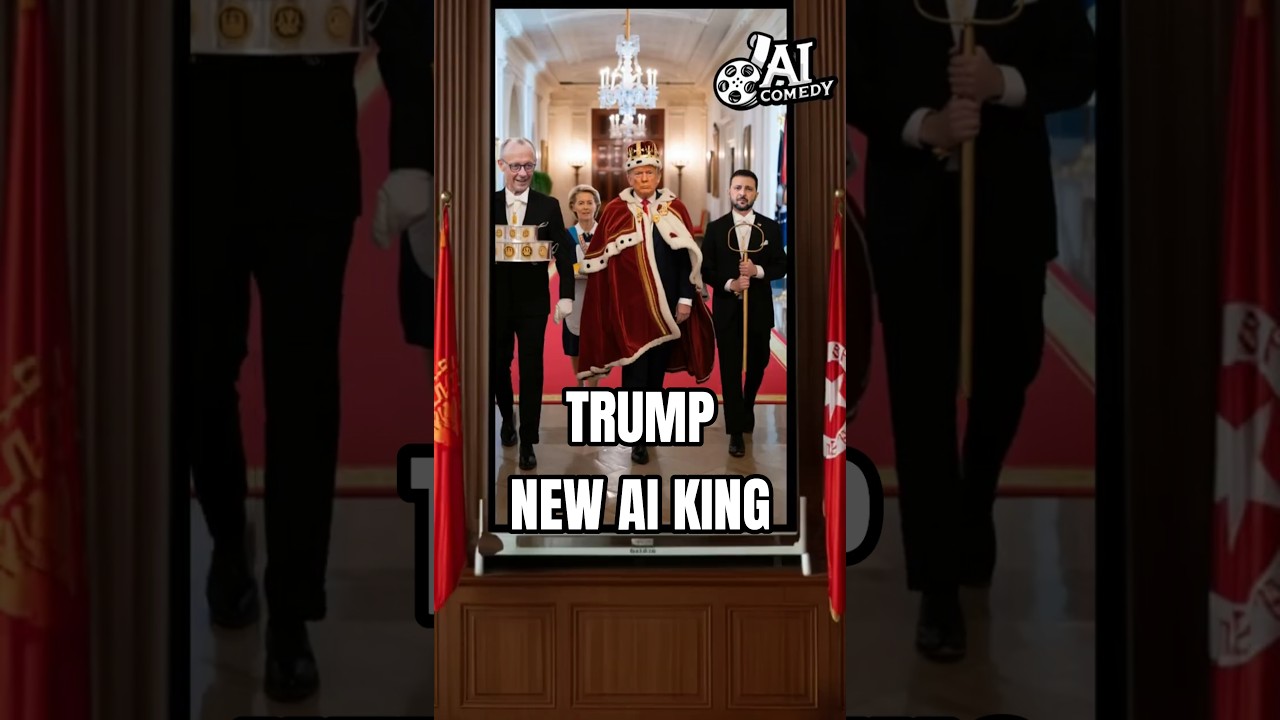 King Trump's New AI Video - Putin and Kim's Reaction😂