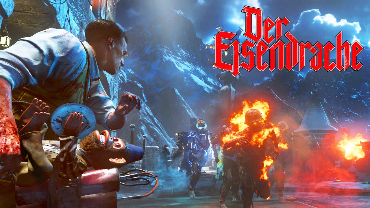 BLACK OPS 3 ZOMBIES - EASTER EGGS WITH RANDOMS ON DER EISENDRACHE! (#TeamBabyJ Owen)