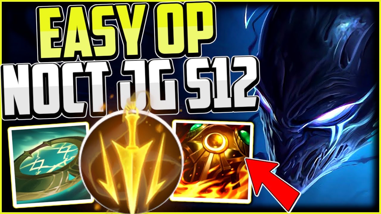 NEW EASY NOCTURNE 1v5 BUILD FOR 100% FREE WINS! | Season 12 Nocturne Jungle Guide League of Legends