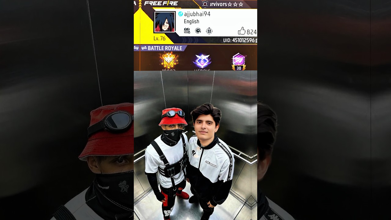 BIG YOUTUBER UID 🤡 #love #shorts @TotalGaming093 @LakaGamingz @GyanGaming @RaiStar