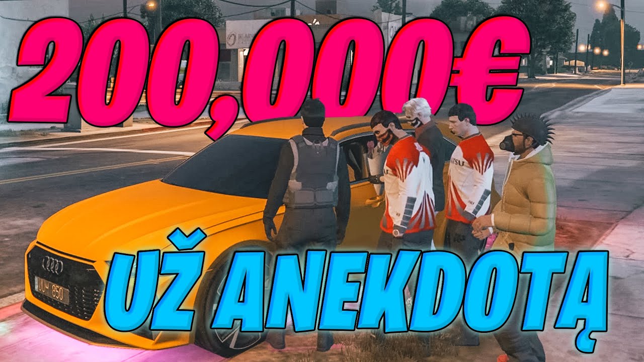 200,000&euro; už anekdotą!!! BAAAM!!!! // GTA Role Play // S01E17