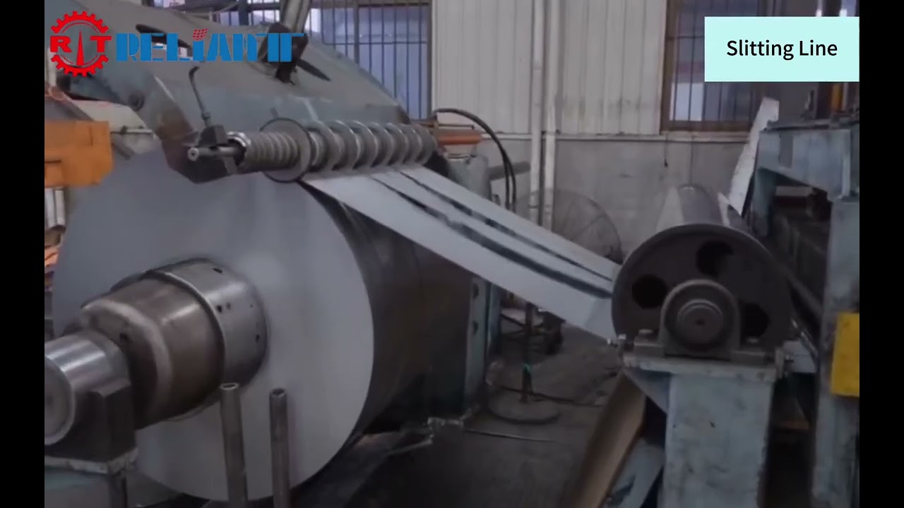 slitting line #slitter  #slittingmachine  #coilprocessing