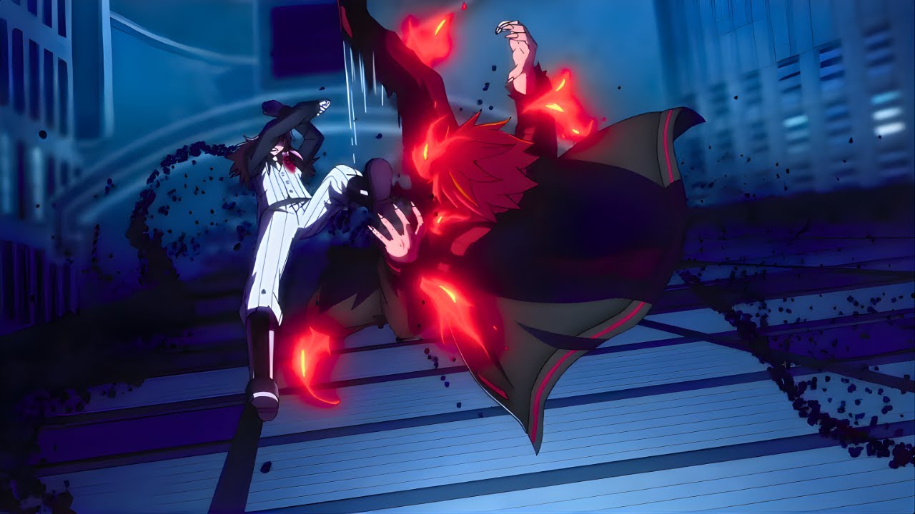 Shiki Ichinose vs. Mikado Momodera full fight 「Tougen Anki AMV」 Original Music 4K 60FPS