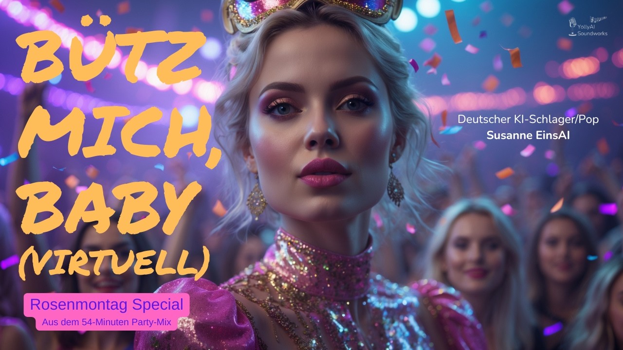 Susanne – Bütz mich, Baby (Virtuell) | Der Rosenmontag-Partyhit aus dem 54-Minuten-Mix