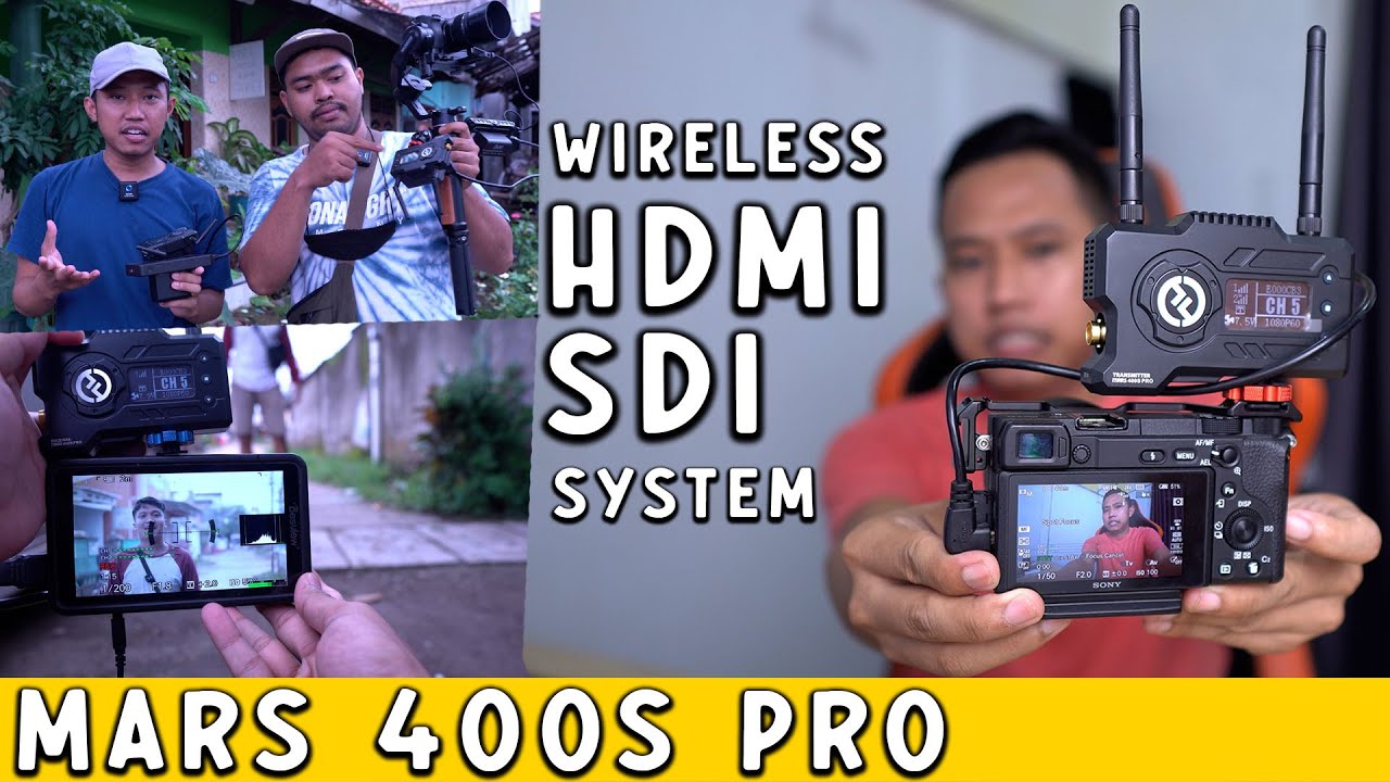 JARAK JAUH !! GAMBAR JERNIH !! 😲 Review HOLLYLAND MARS 400S PRO ~ HDMI SDI Transmission System