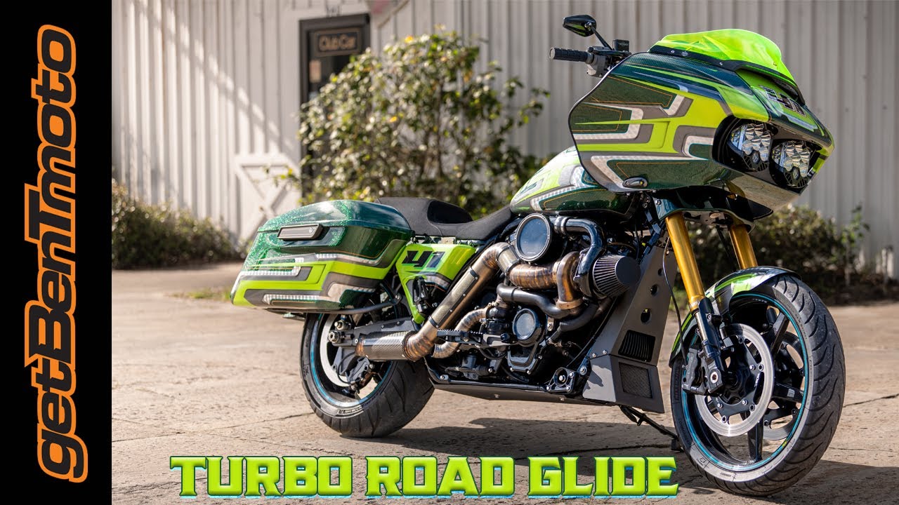 Turbo Road King!  - Spotlight No.20 -  @notveryinterestingben Road Glide - Performance Bagger