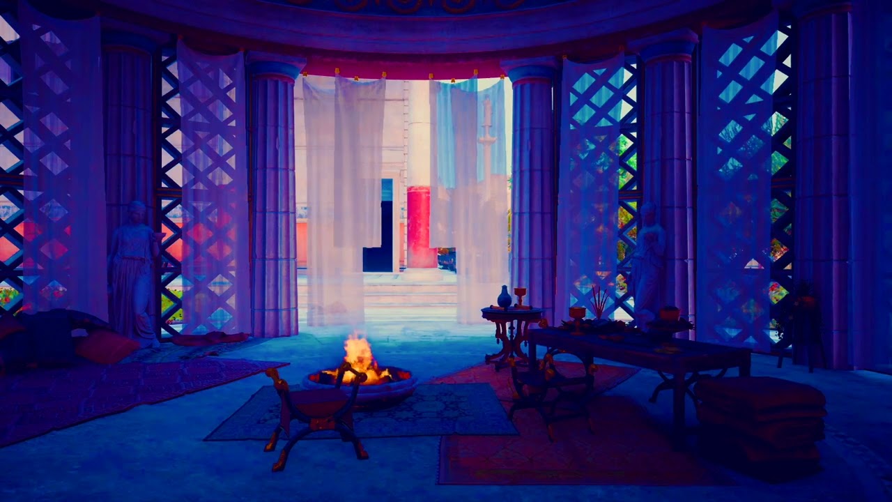 Cozy Private Ancient Roman Suite| Ancient Ambience| 4K HD