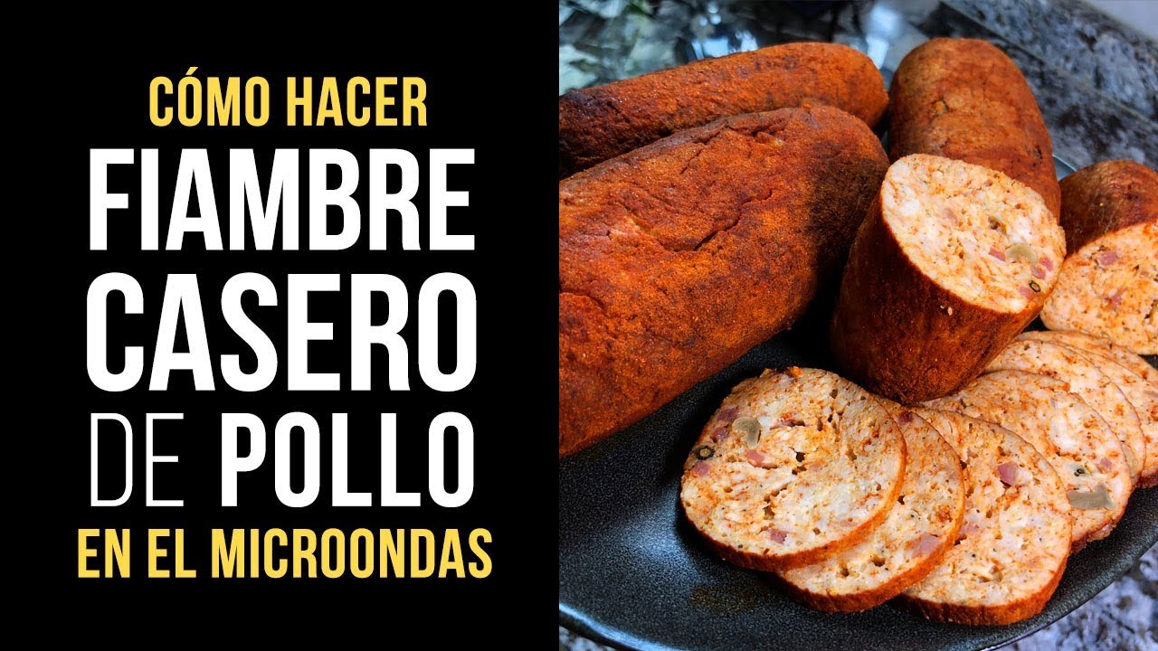FIAMBRE CASERO de Pollo 🐓 [FUNCIONA] 🌱#RealFood [RECETA FÁCIL]