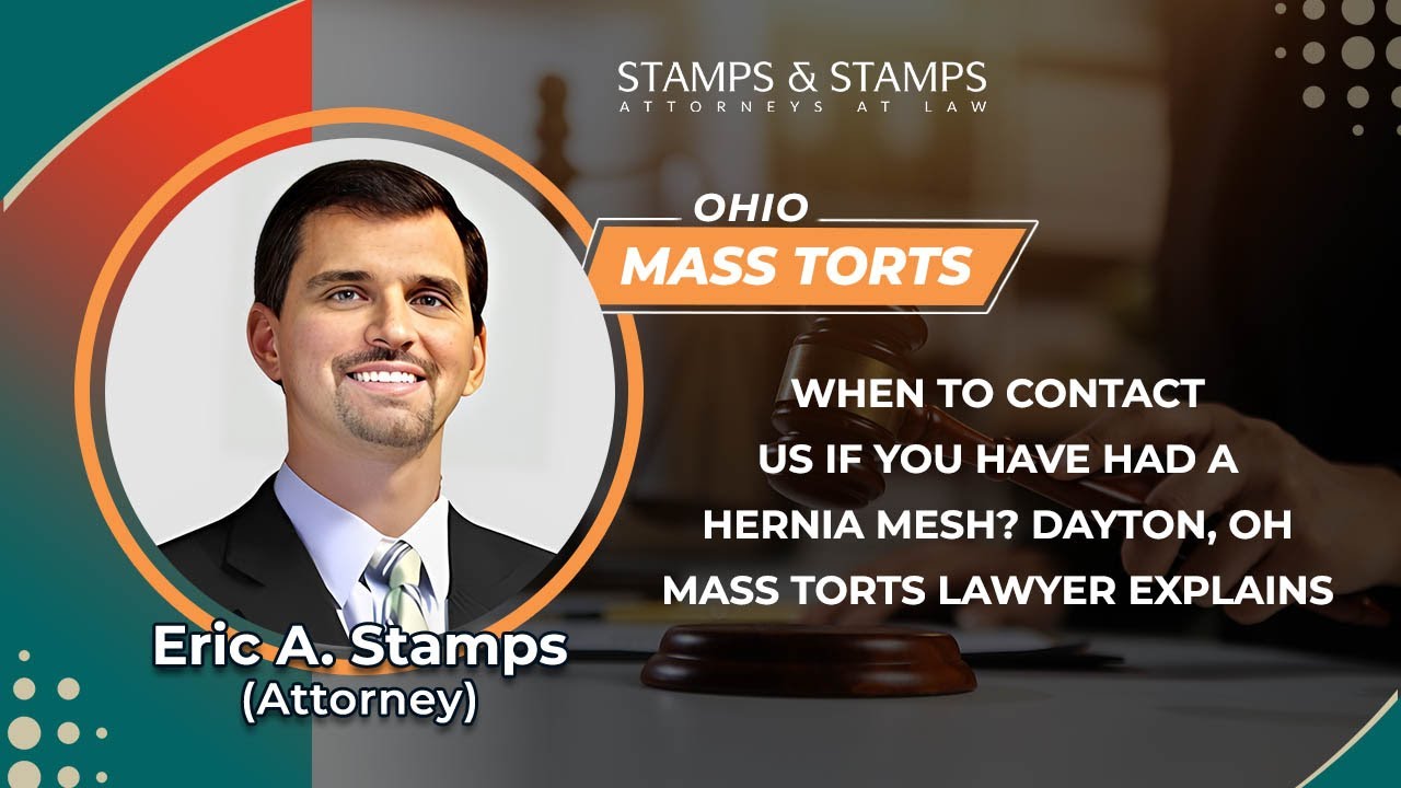 When To Contact Us If You Have Had A Hernia Mesh? Dayton, Oh Mass Torts Lawyer Explains