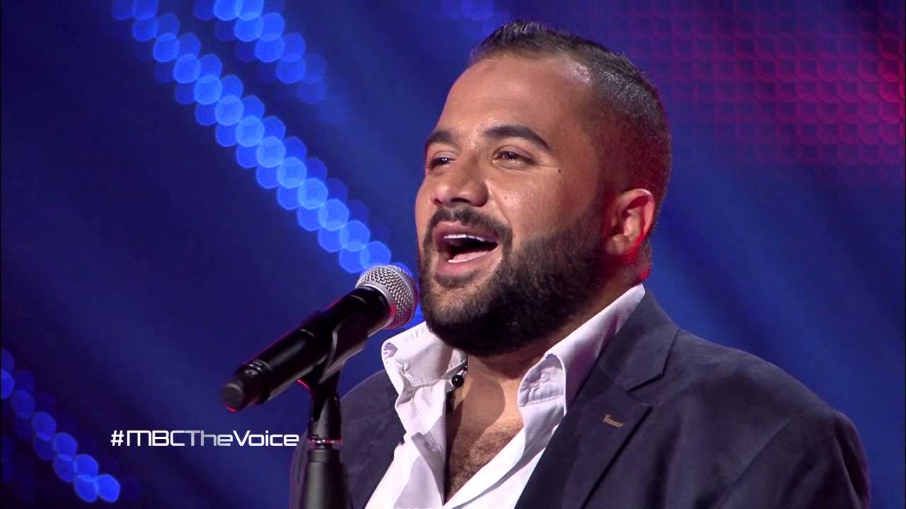 MBC The Voice -  علي الألفي - Caro Mio Ben   - مرحلة الصوت وبس