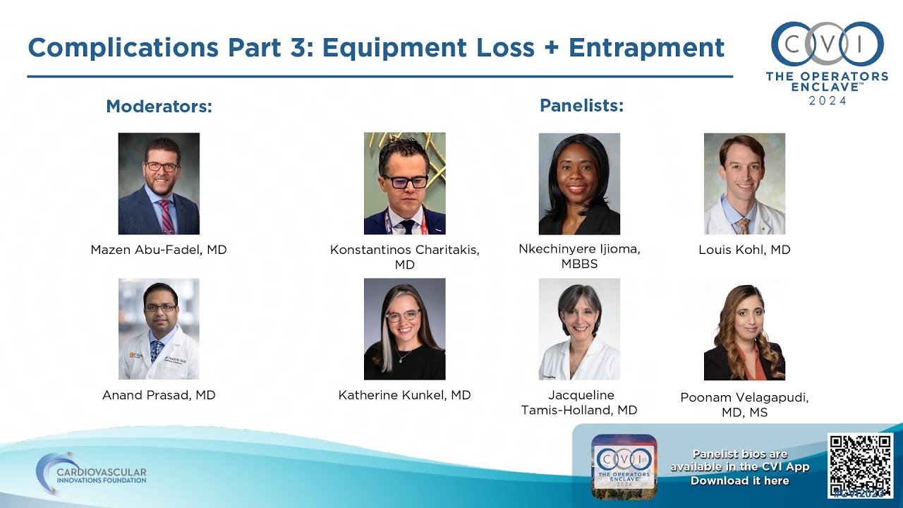 Coronary S3 - Complications Part 3: Equipment Loss + Entrapment - CVI 2024