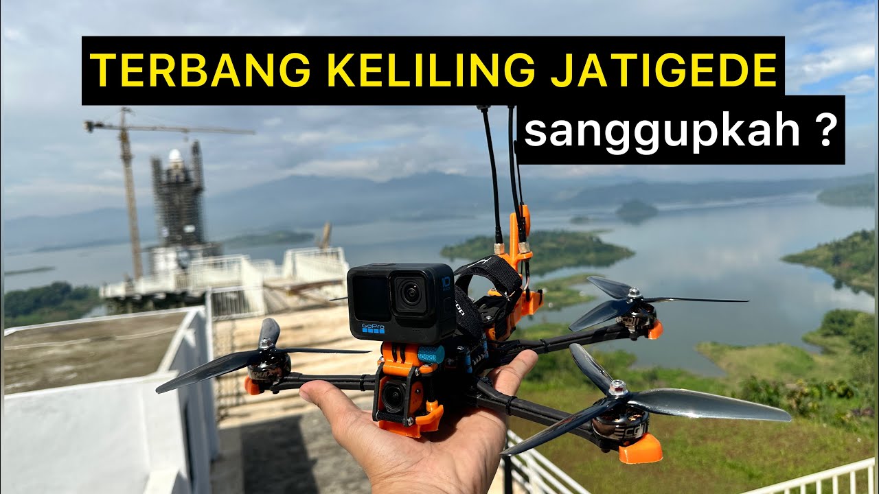 BENER BENER GEDE !!! BENDUNGAN JATIGEDE || RAJAWALI FOLD 7 COBA MENGELILINGI NAMUN INI YANG TERJADI