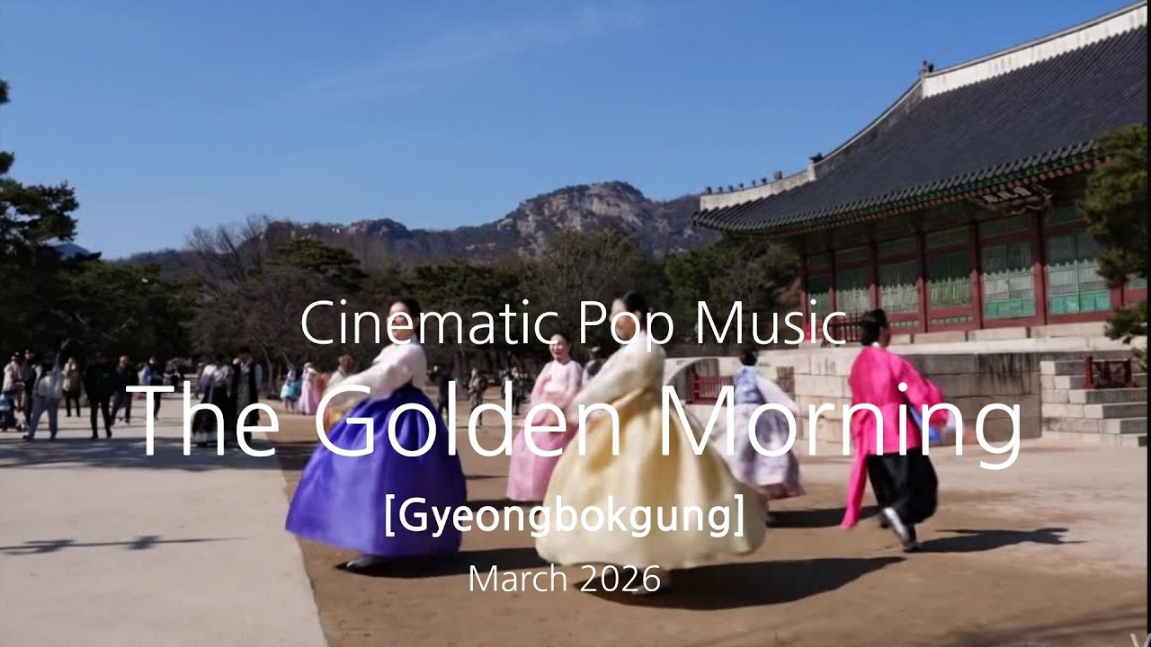 [4K] Gyeongbokgung: The Golden Morning | Majestic Cinematic Pop & Visual Art