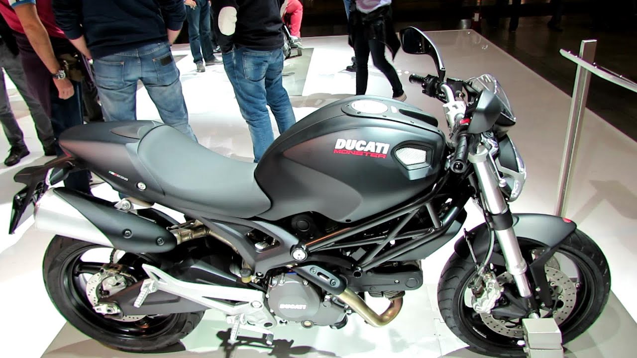 2014 Ducati Monster 696 Walkaround - 2013 EICMA Milan Motorcycle Exhibition