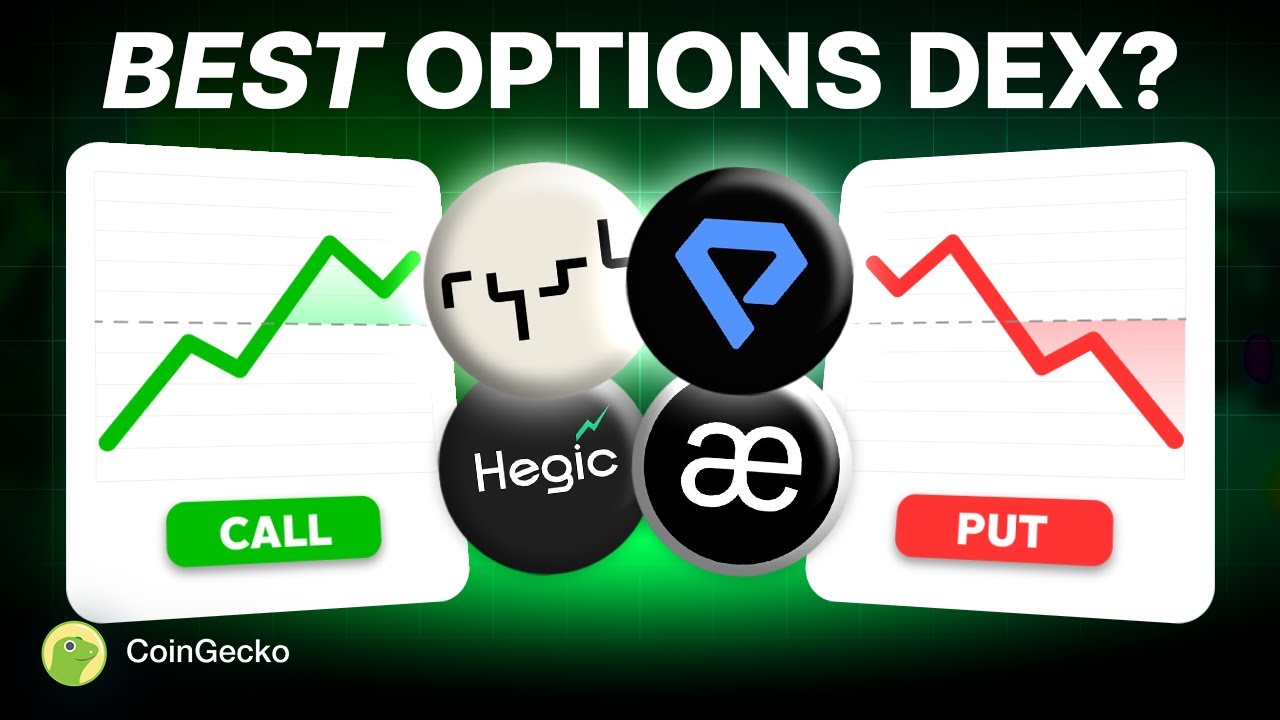 BEST Options Decentralized Exchanges (DEX) For Crypto Trading in 2024