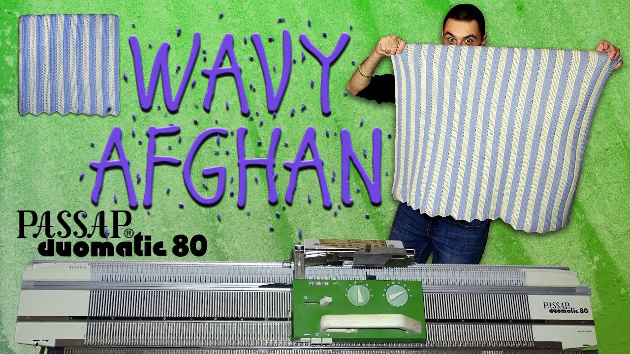 Wavy Afghan Pattern For Passap