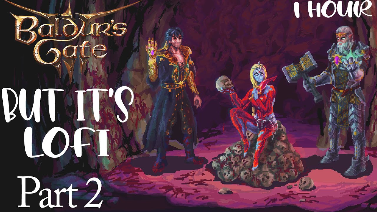 Baldur's Gate 3 but it's lofi beats (PART 2)