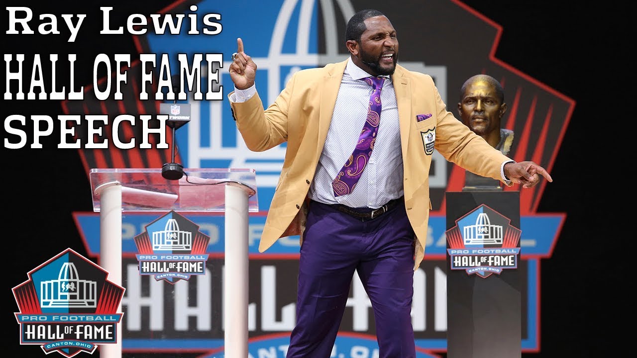 Ray Lewis FULL Hall of Fame Speech | 2018 Pro Football Hall of Fame | NFL