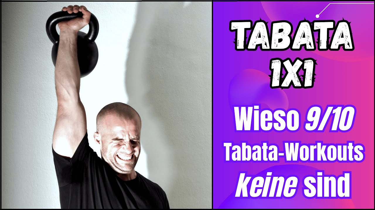Was ist Tabata-Training? Und wieso 9/10 Tabata-Workouts KEINE sind!