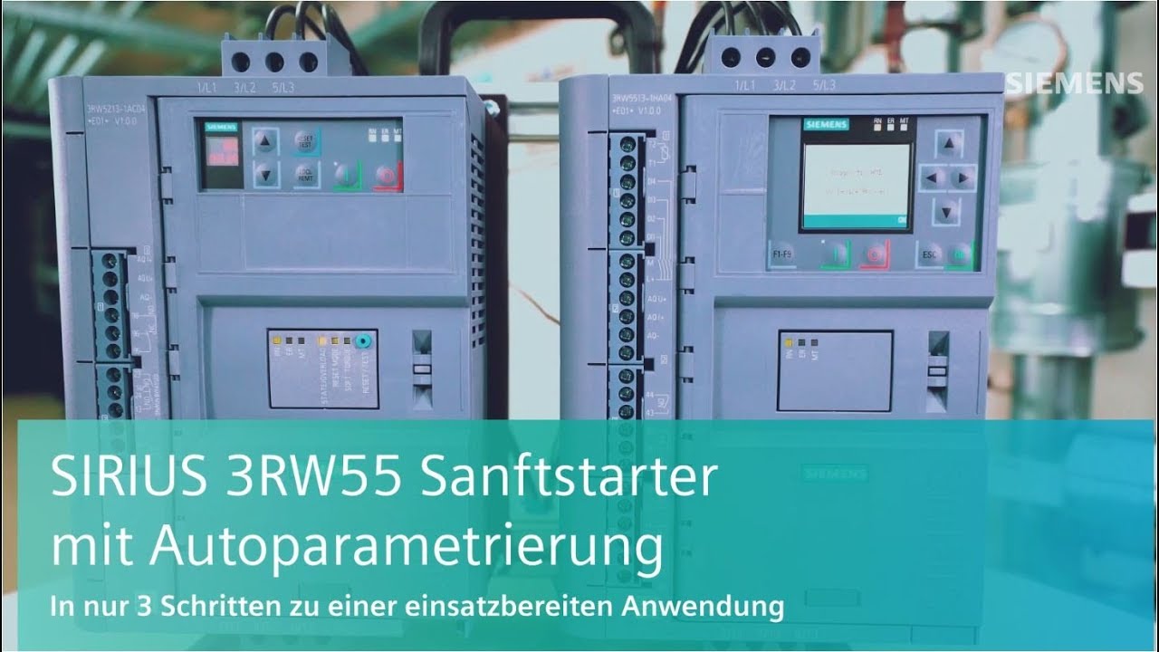 Motoren mit Festdrehzahl sanft starten und die Mechanik schonen