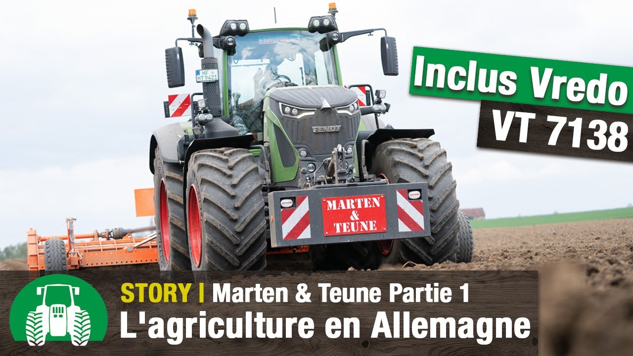 Agrarservice Marten & Teune en action | Fendt Tracteurs | Pt. 1 | Entrepreneurs de travaux agricoles