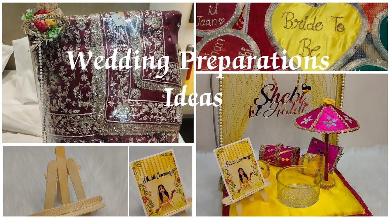 Wedding Preparations Ideas 💡🎁💐