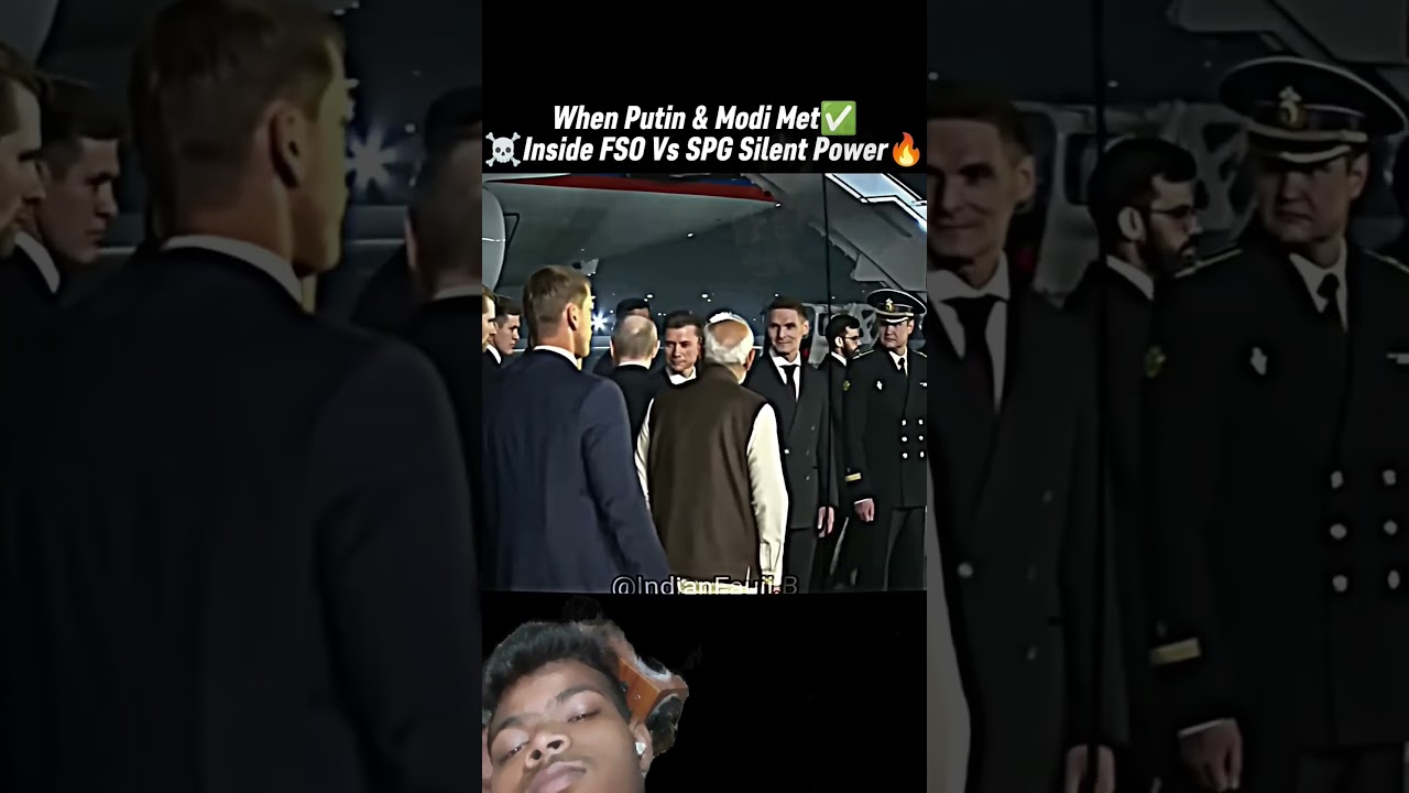 FSO Vs SPG Silent Power When Putin & Modi Leadership Met #trending #putin #modi #shorts#ytshorts  🔥🔥