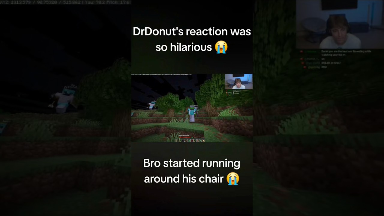 Drdonut reacts to Dream ! 