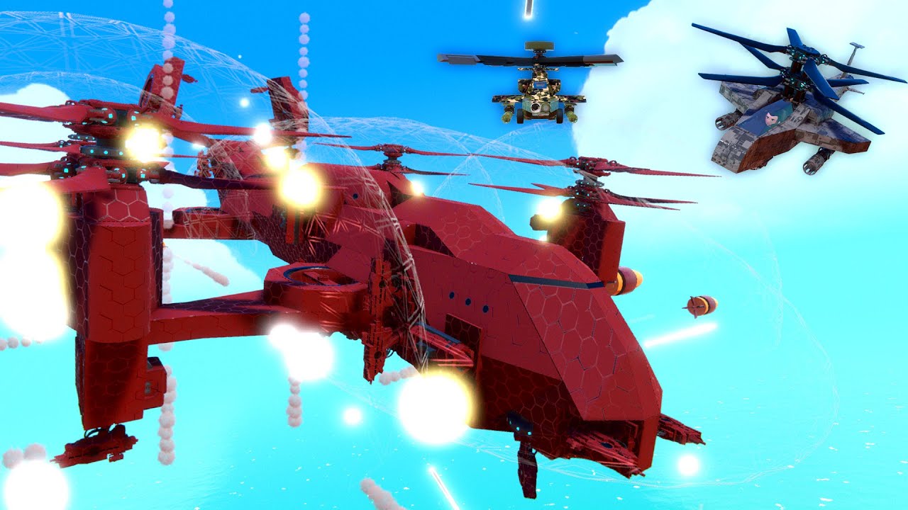 2 Helicopters VS 1 OVERPOWERED QUADCOPTER!