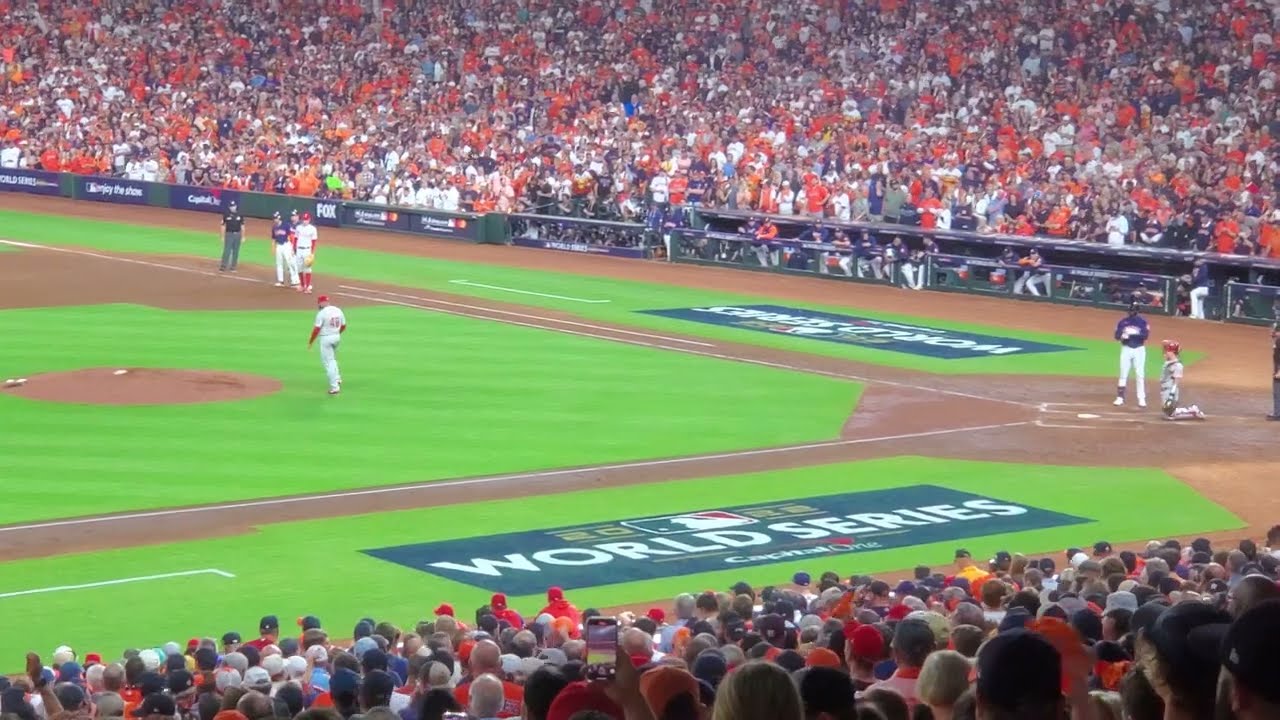 Yordan Alvarez Three Run Homer off Alvarado World Series 2022 Game #6