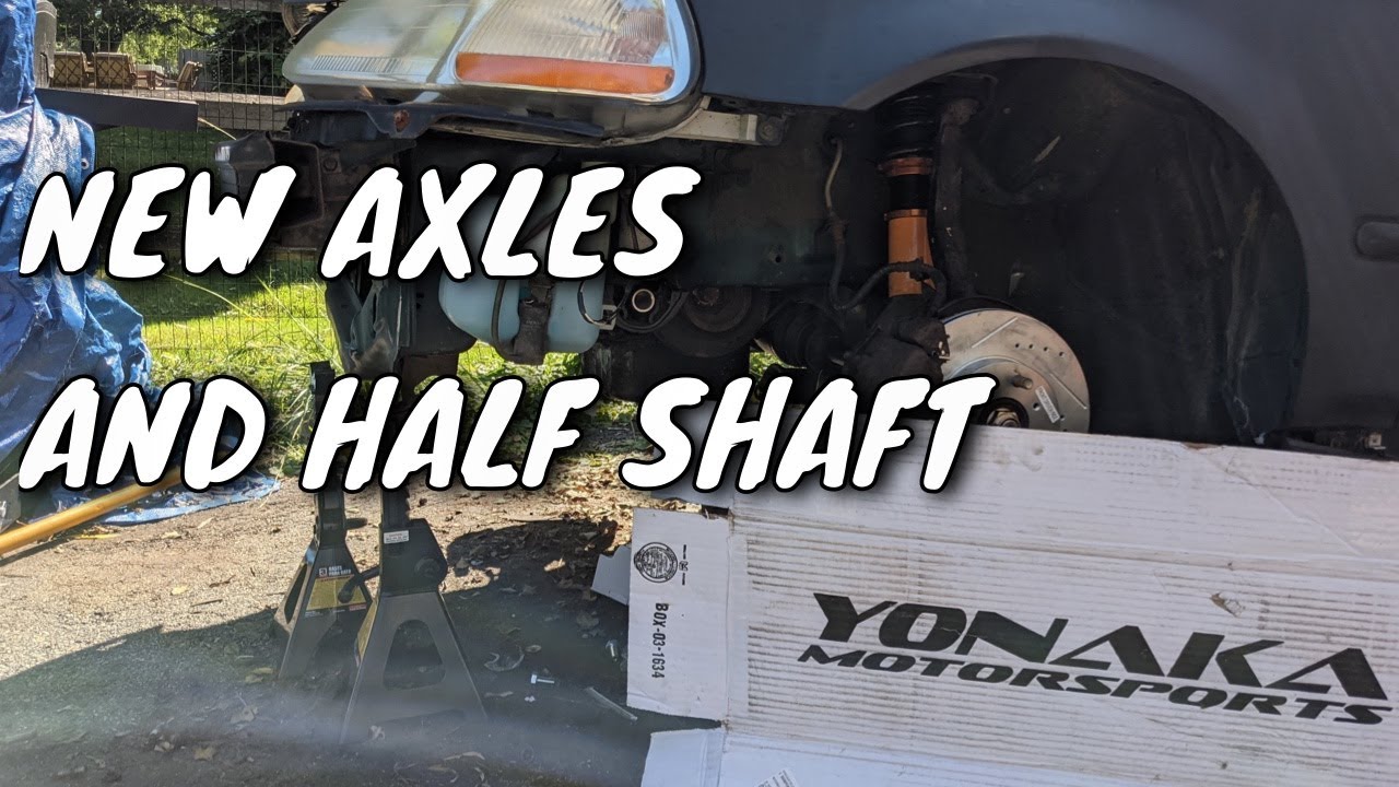 The B Swapped Civic Gets Yonaka Axles and Half Shaft!