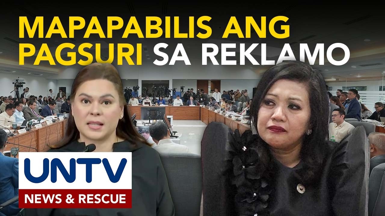 Pagtalakay sa mga impeachment complaints vs VP Sara, inaasahang mapapabilis