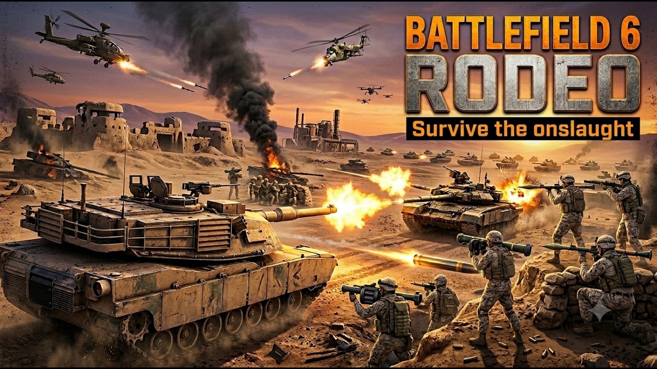 Rodeo 8 - Take out the enemy tanks to progress @ShutTheFudgeUp0