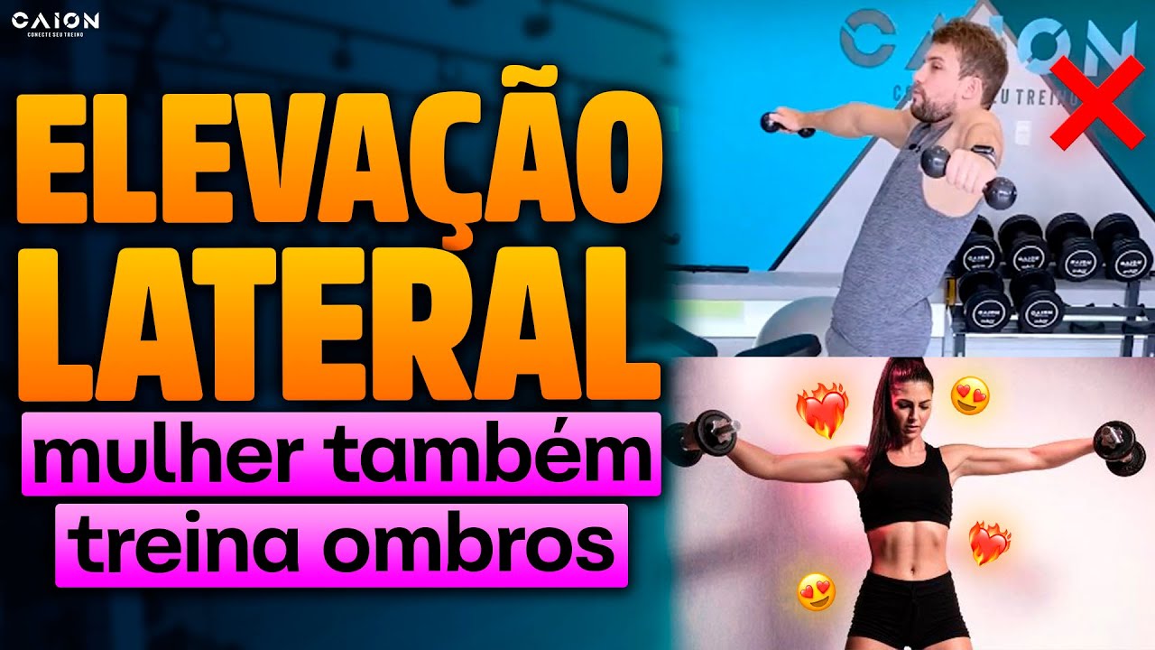 Elevação Lateral com halteres: erros que você precisa evitar no treino de ombros